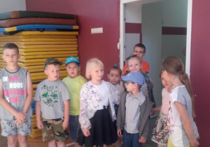 Przedszkolaki na zajęciach adaptacyjnych