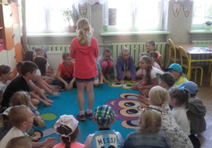 Przedszkolaki na zajęciach adaptacyjnych