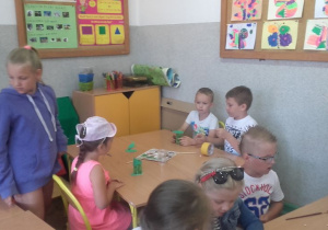 Przedszkolaki na zajęciach adaptacyjnych