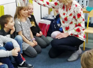 Zajęcia z pracownikami Biblioteki Pedagogicznej