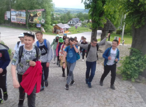 Wycieczka kl 2a, 2b i 6a w Góry Świętokrzyskie