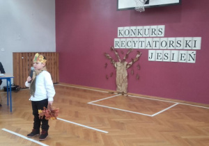Przedszkolaki w czasie prezentacji